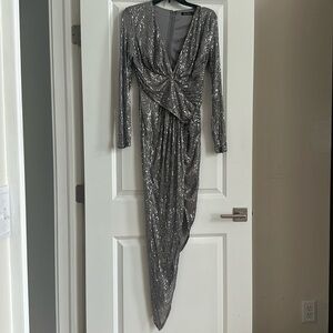 Silver dress
